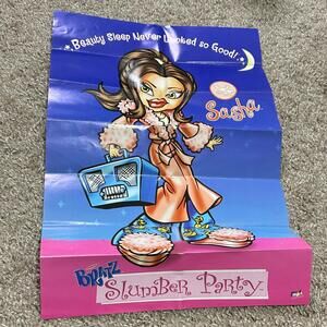 MGA Bratz Fashion Doll Poster Art Slumber Party Sasha Y2K